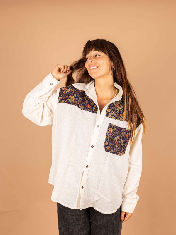 CAMISA ASHA NATURE 06