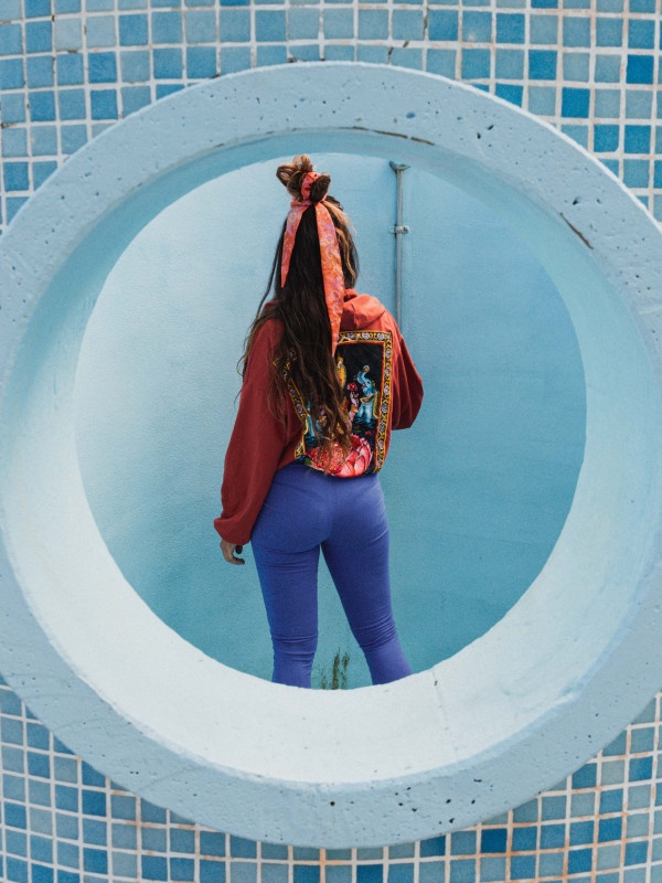 LAVENDER FULL COLOUR LEGGING | FLASHMARKET