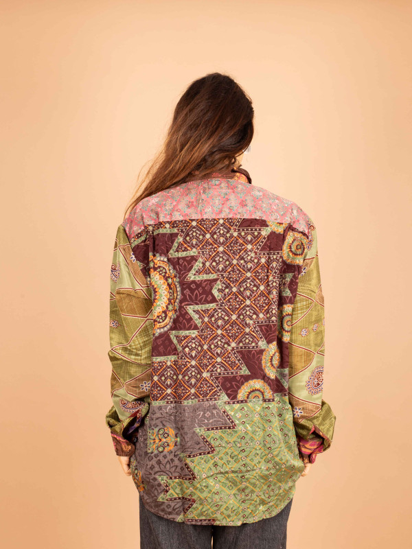CAMISA PATCHWORK KATHA LARGA 025 2