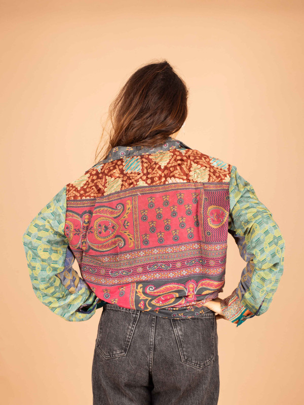 CAMISA PATCHWORK KATHA LARGA 026 2