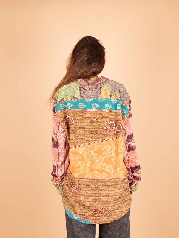 CAMISA PATCHWORK KATHA LARGA 027 2