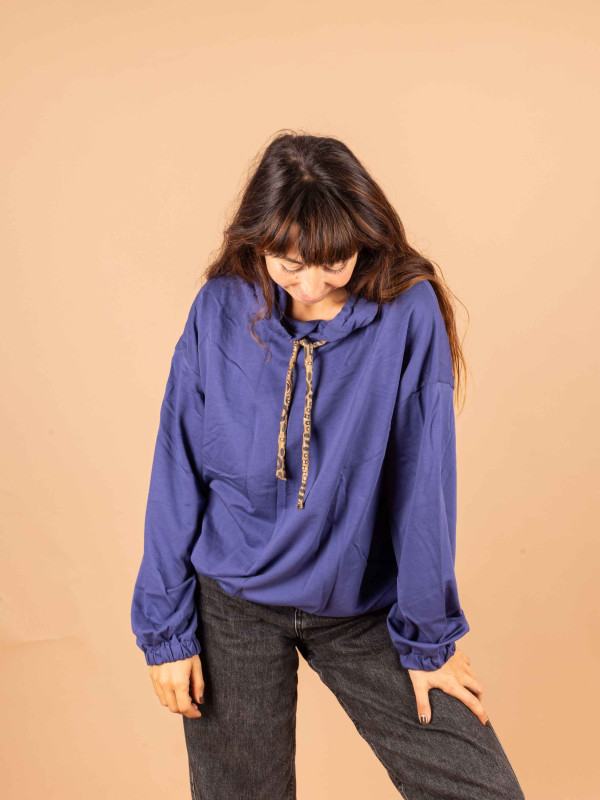 VINTAGE BLUE MIRRORS HOODIE 016 2