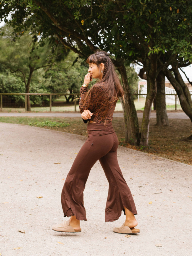 PANTALÓN LEGGING CONTACT BROWN