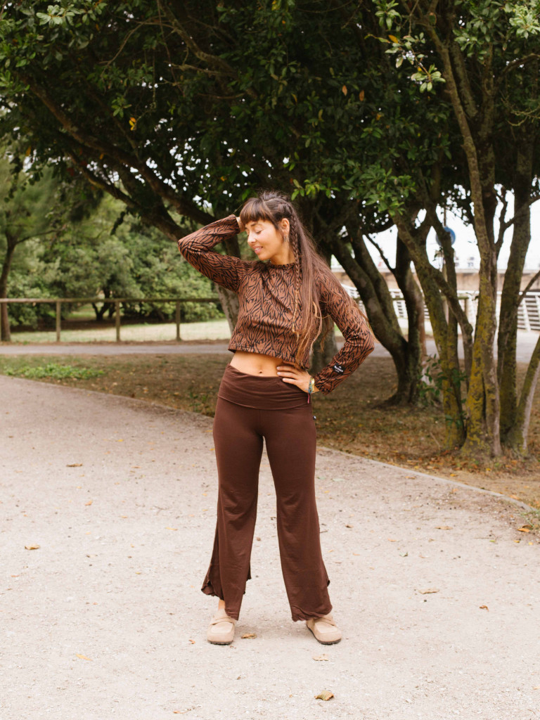 CONTACT BROWN LEGGING