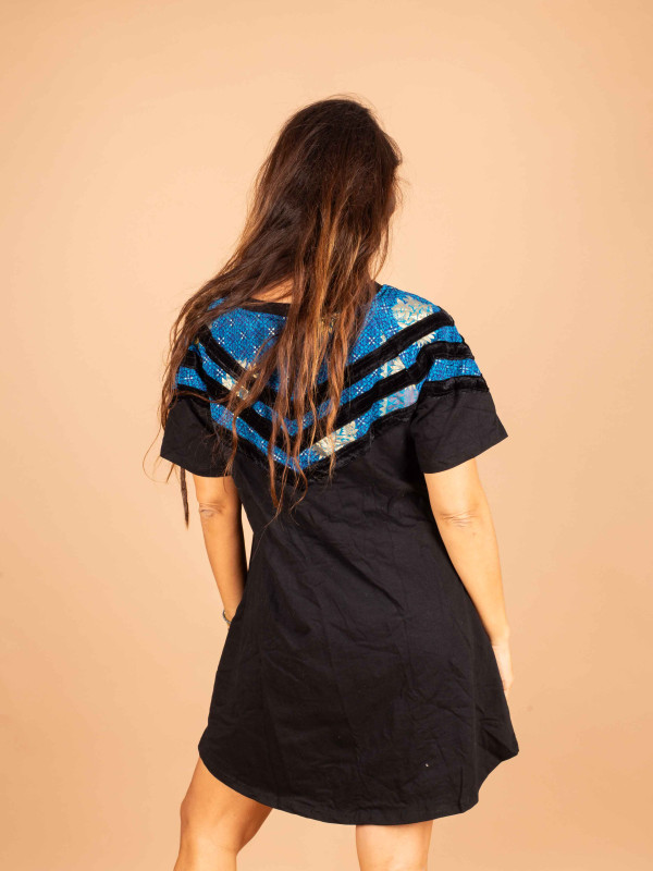 FOLKLORICO DRESS SHORT 030 2