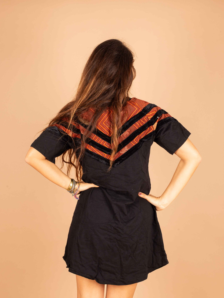 FOLKLORICO DRESS SHORT 031