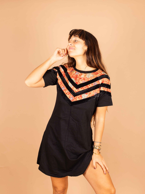 VESTIDO FOLKLORICO CORTO 035