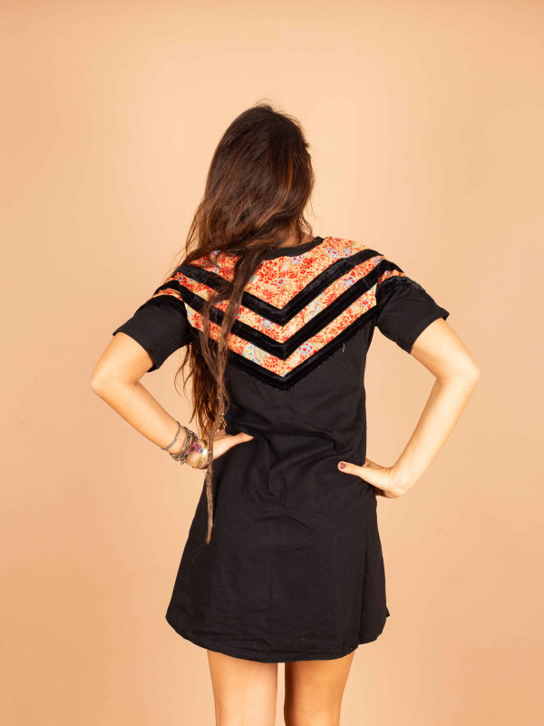 FOLKLORICO DRESS SHORT 035 2