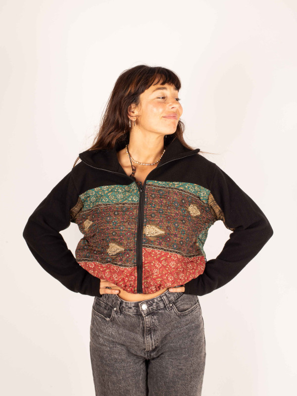 CHAQUETA POLAR ANGLIRU BLACK 03