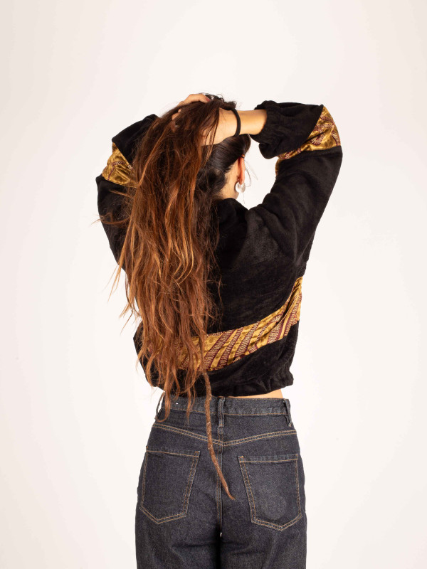 SUDADERA TEDDY PEÑALARA CROP 04 2