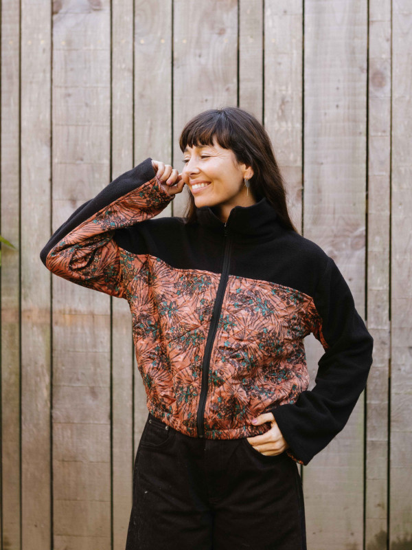 CHAQUETA POLAR ANGLIRU BLACK 023