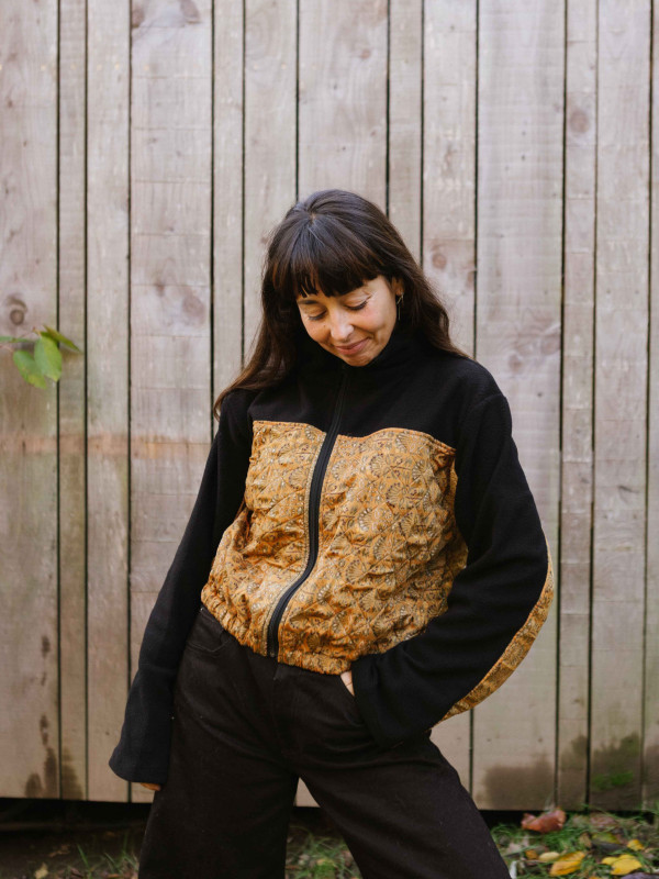 CHAQUETA POLAR ANGLIRU BLACK 024