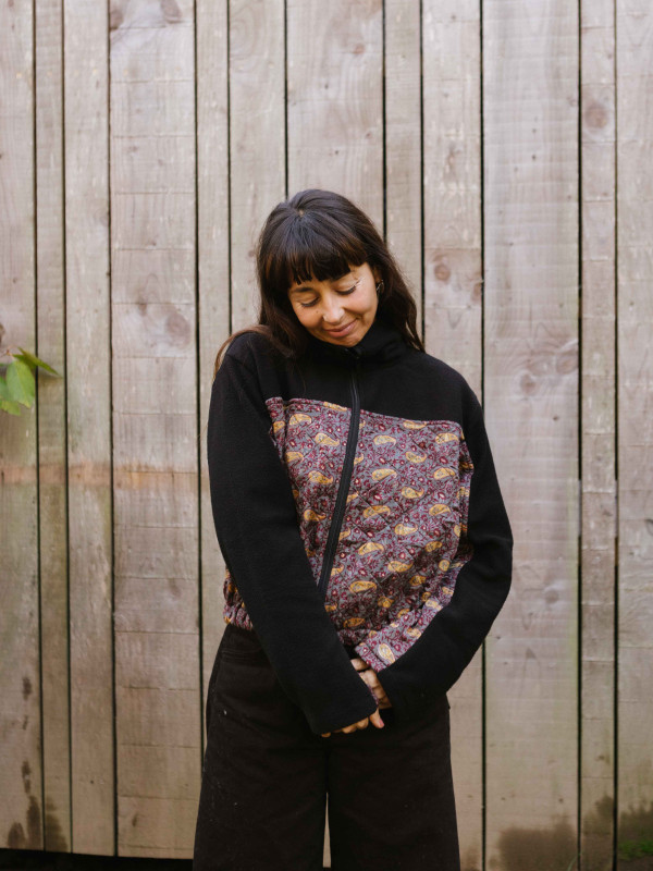 CHAQUETA POLAR ANGLIRU BLACK 025