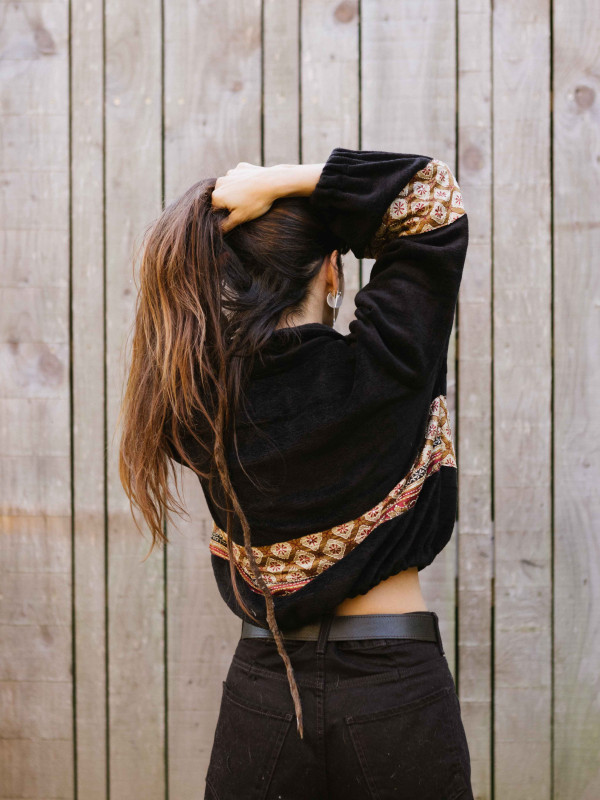 SUDADERA TEDDY PEÑALARA CROP 010 2