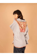 HOODIE FLEECE SAJA GREY 01