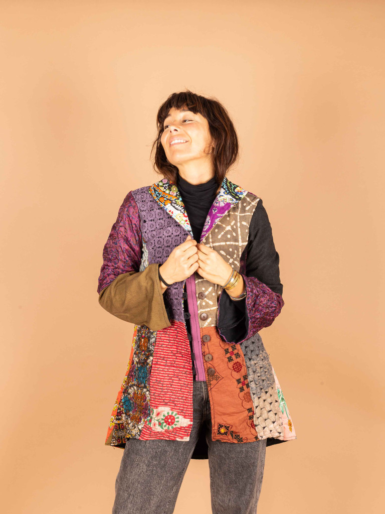 RECYCLED COAT S/M 38