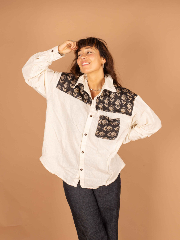 CAMISA ASHA NATURE 012