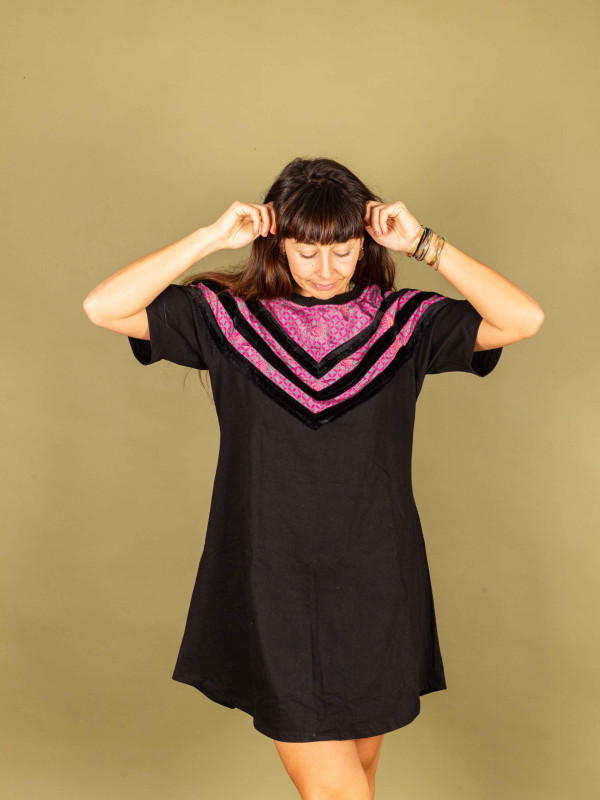 VESTIDO FOLKLORICO CORTO 038