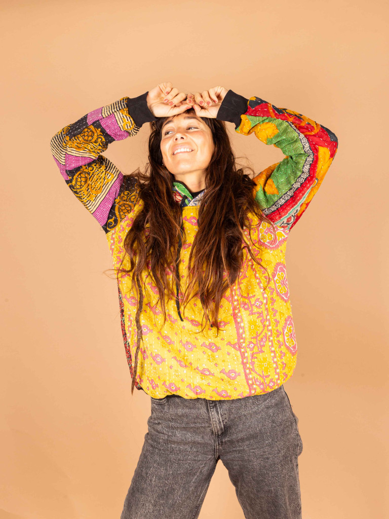 SUDADERA RECYCLED QUILT  02