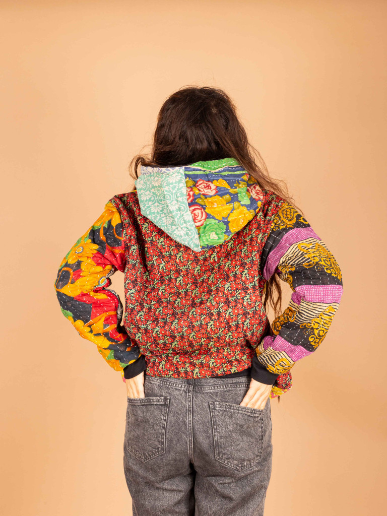 SUDADERA RECYCLED QUILT  02