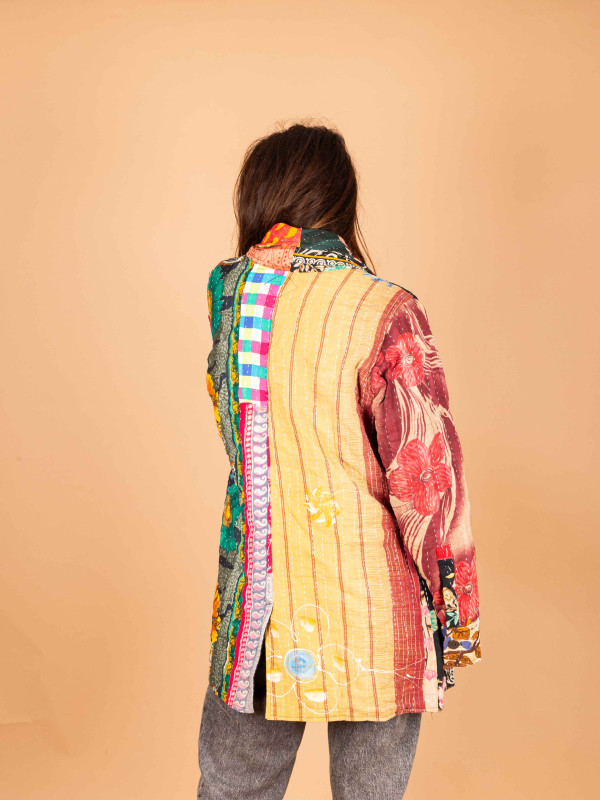 RECYCLED QUILT  BLAZER 66 2