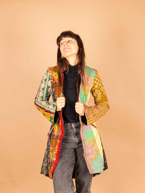 RECYCLED COAT S/M 14