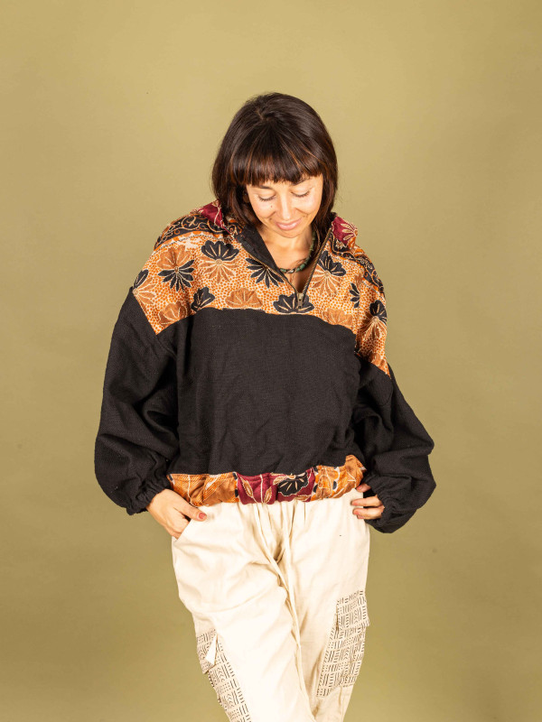 CUERA BLACK HOODIE 013