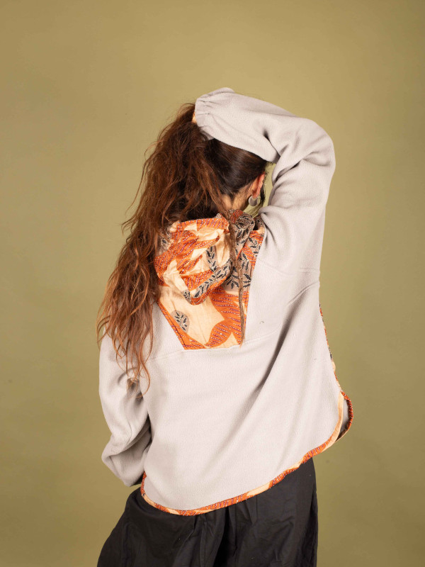 SUDADERA POLAR SAJA GREY 014 2