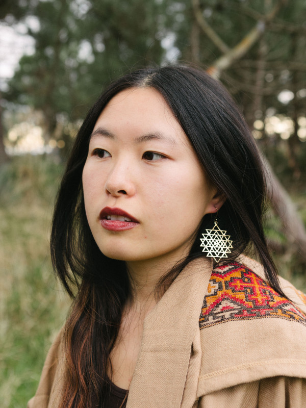 SRI YANTRA EARRINGS 2