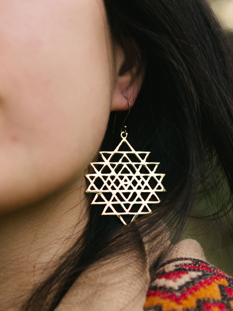 SRI YANTRA EARRINGS