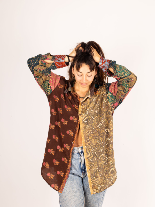 CAMISA PATCHWORK KATHA LARGA 043 2