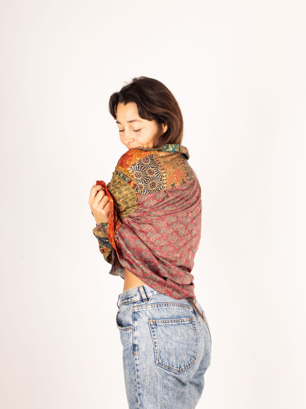 CAMISA PATCHWORK KATHA LARGA 045 2