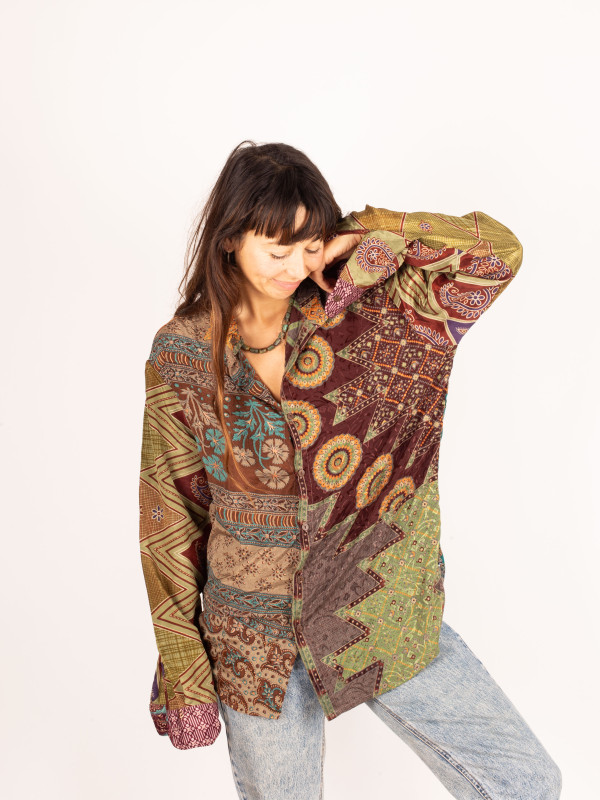 CAMISA PATCHWORK KATHA LARGA 048 2