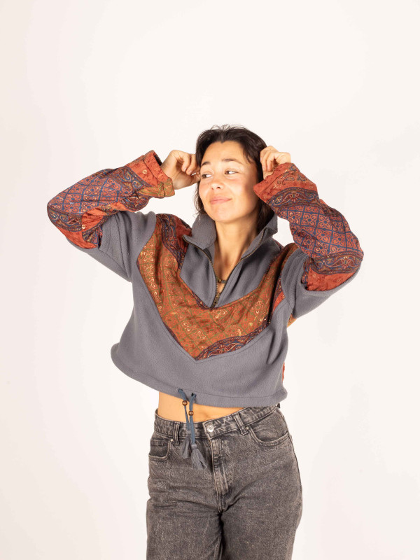 SUDADERA POLAR PIRINEOS STONE 23