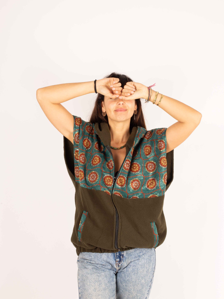 ORDESA GREEN POLAR VEST 06