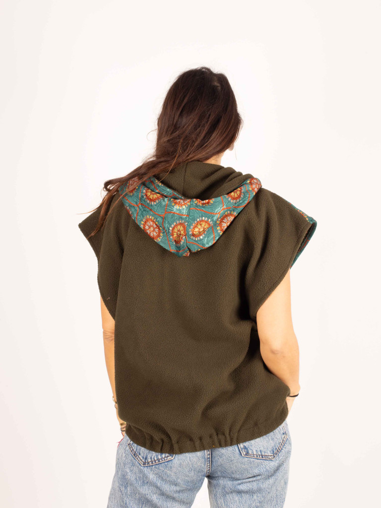 ORDESA GREEN POLAR VEST 06