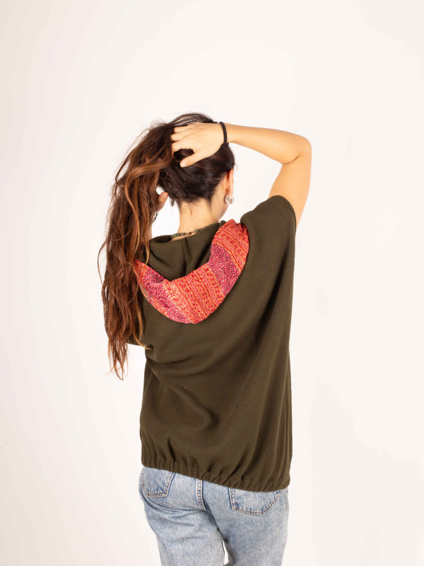 CHALECO POLAR ORDESA GREEN 08 2