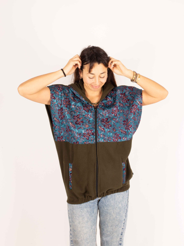 ORDESA GREEN POLAR VEST 012