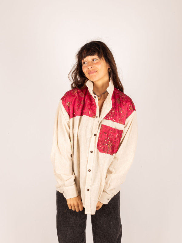 CAMISA ASHA NATURE 022