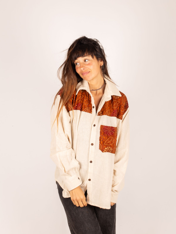 CAMISA ASHA NATURE 025