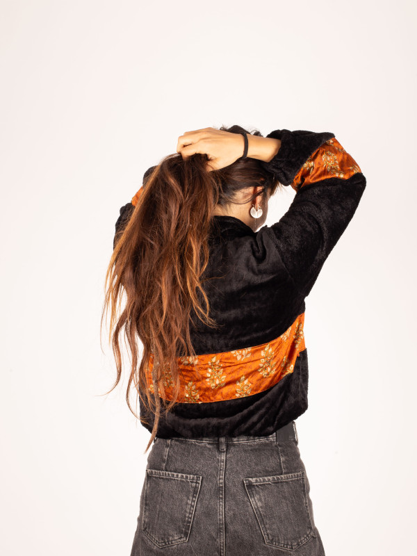 PEÑALARA TEDDY CROP HOODIE 033 2