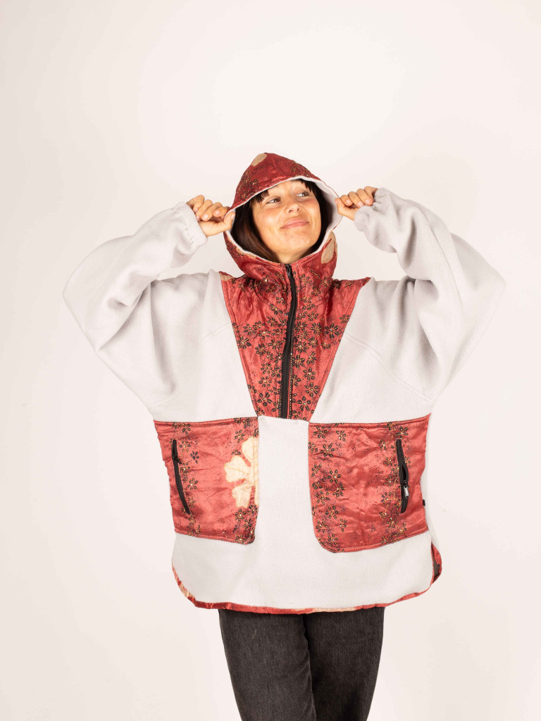 SUDADERA POLAR SAJA GREY 25