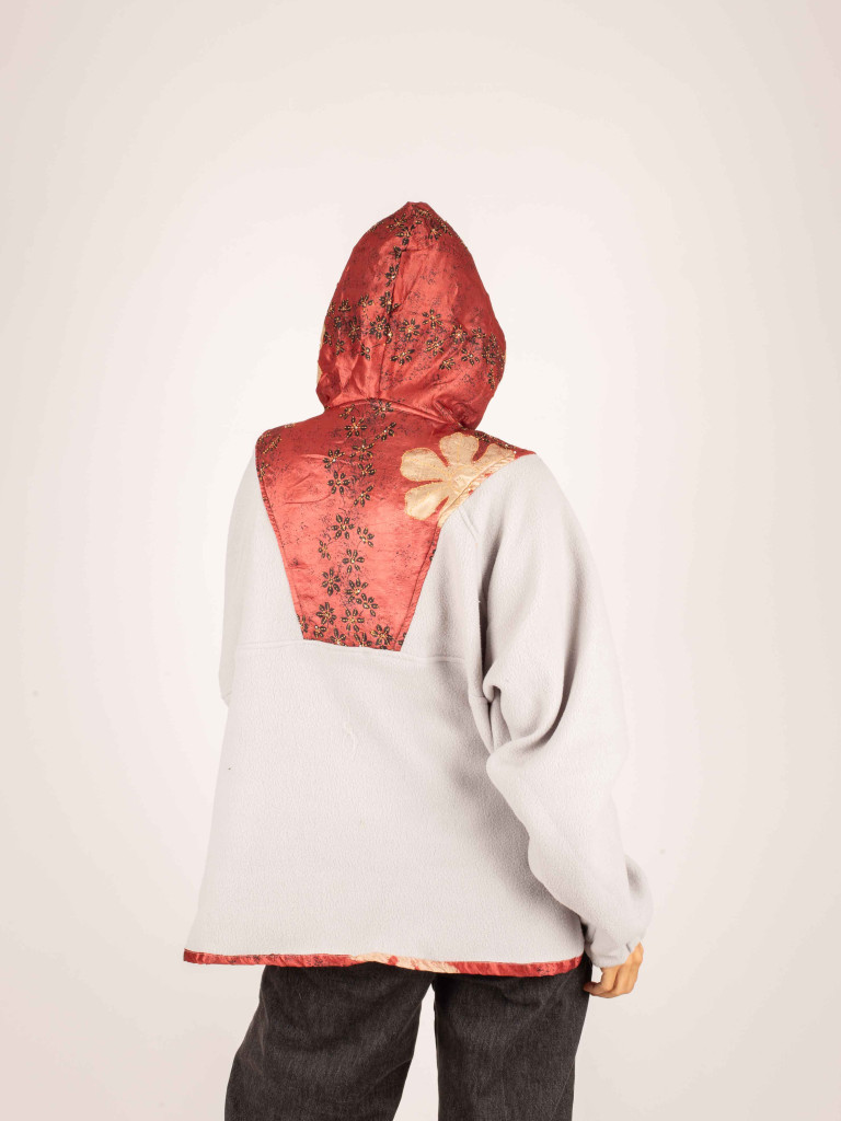 SUDADERA POLAR SAJA GREY 25