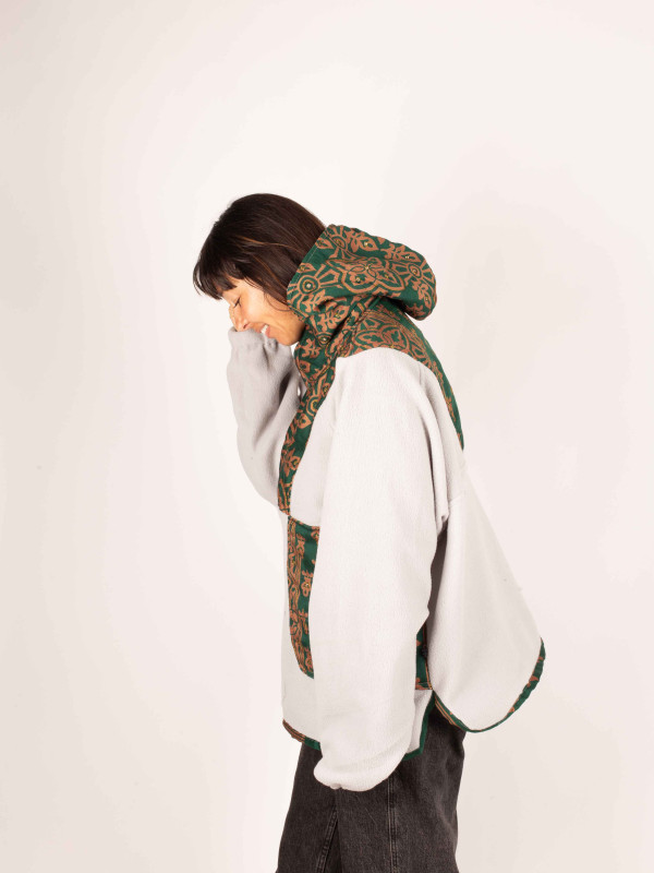 HOODIE FLEECE SAJA GREY 27 2