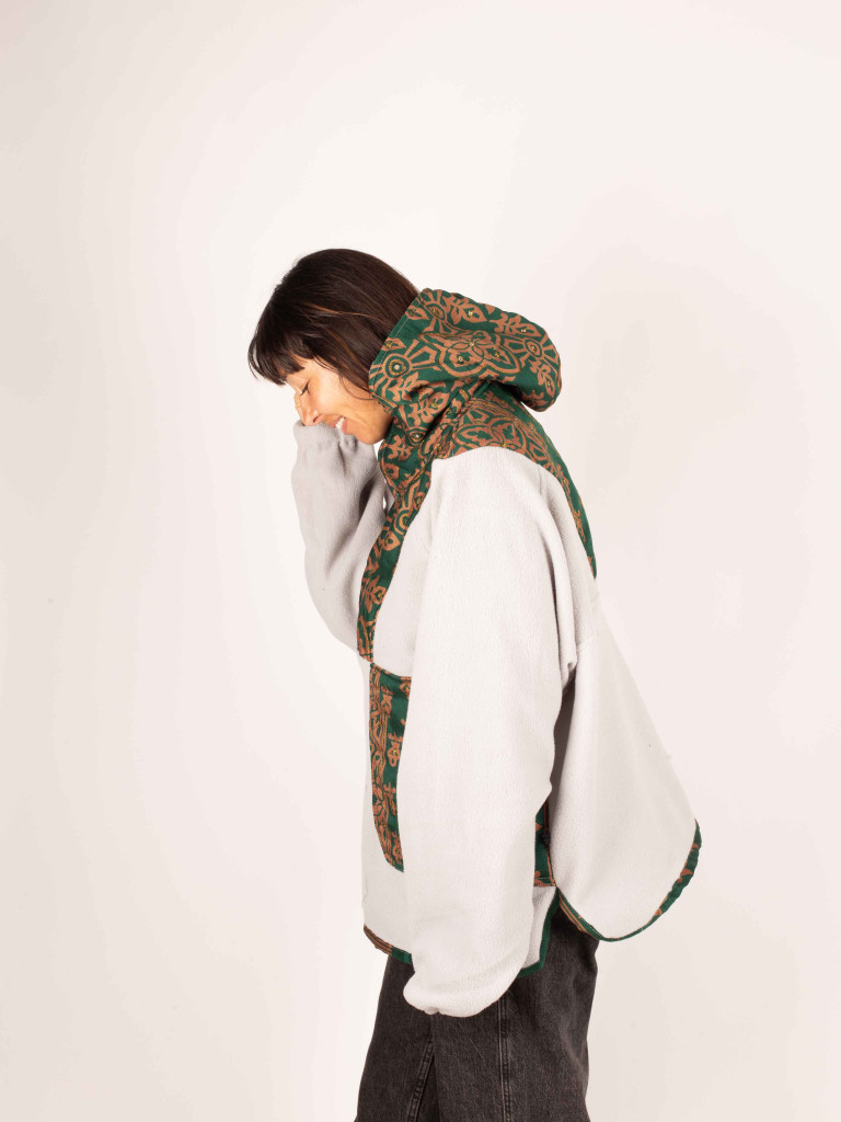 SUDADERA POLAR SAJA GREY 27