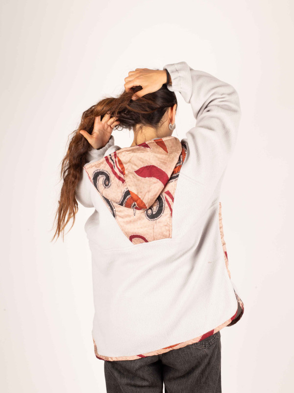 SUDADERA POLAR SAJA GREY 32 2