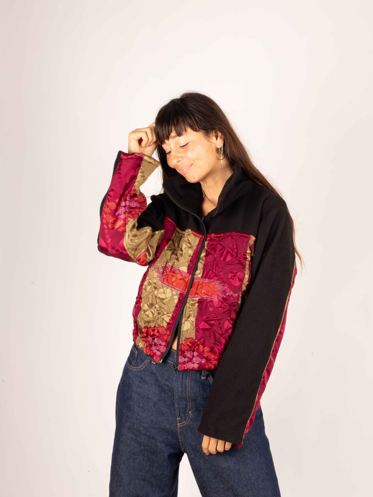 CHAQUETA POLAR ANGLIRU BLACK 050