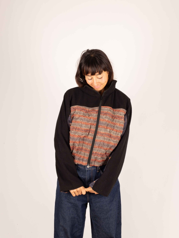 CHAQUETA POLAR ANGLIRU BLACK 052