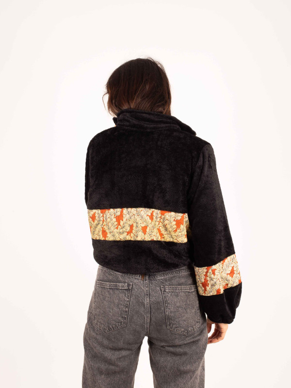 SUDADERA TEDDY PEÑALARA CROP 052 2