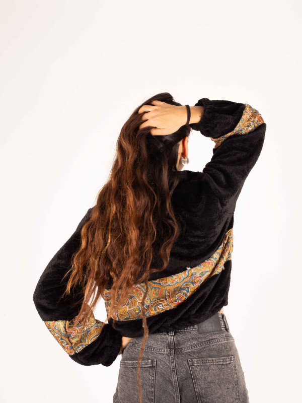 SUDADERA TEDDY PEÑALARA CROP 054 2